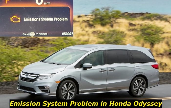 emission system problem honda odyssey